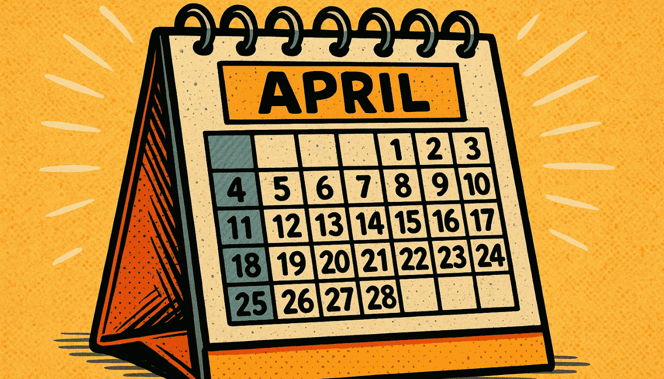 Kalendarz tabelaryczny BIMI