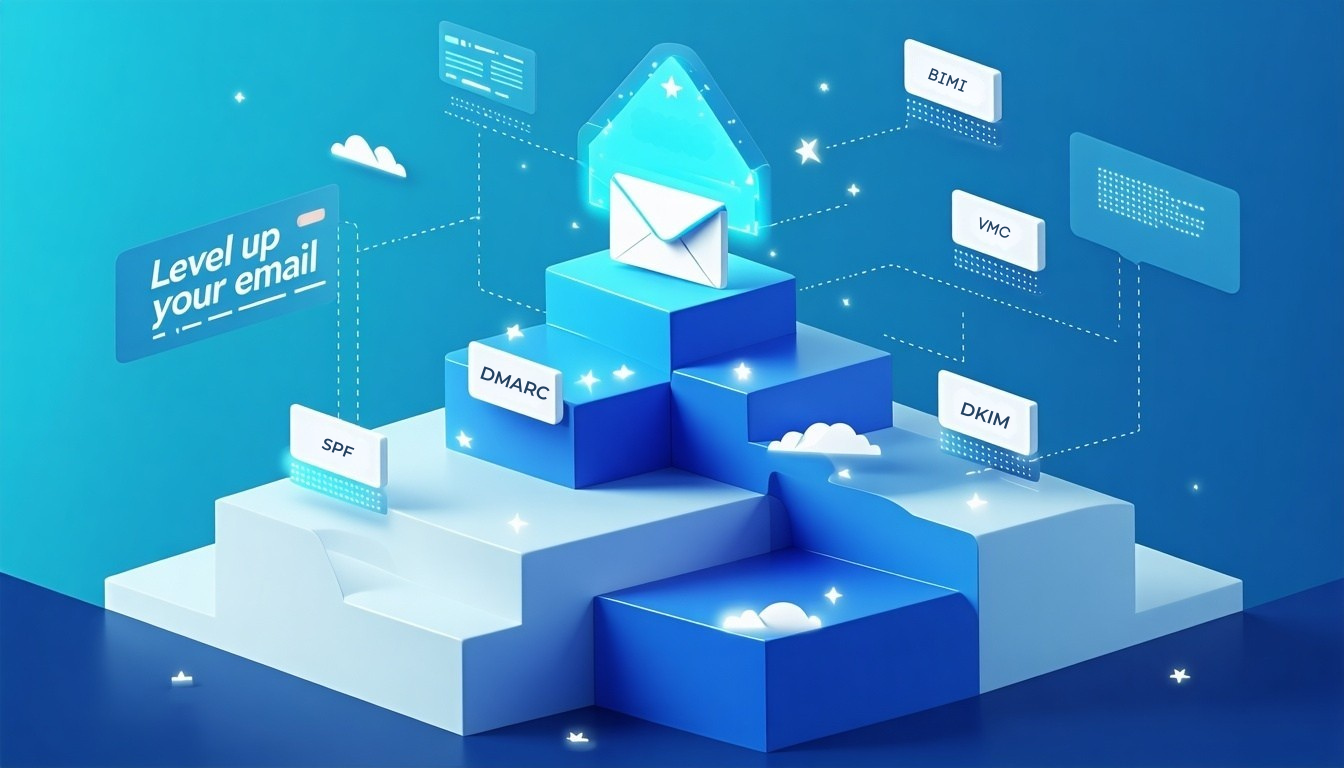 Relacja SPF DKIM DMARC VMC BIMI